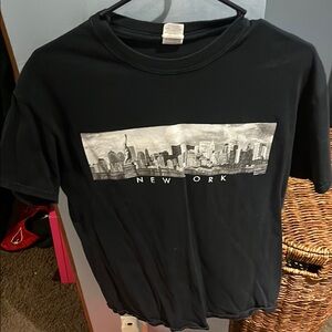 Gildan Black Graphic Tee